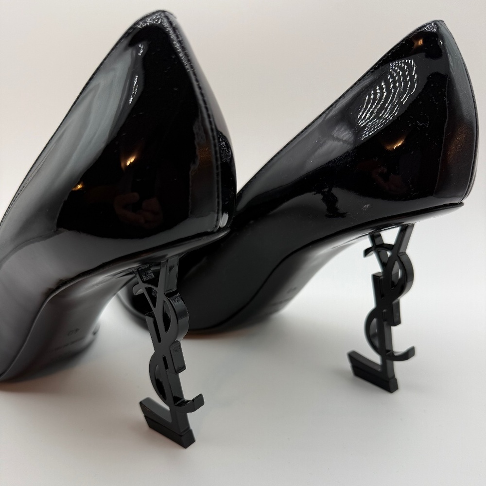 NEW IN BOX YSL OPYUM 85 PATENT PUMPS SIZE 40